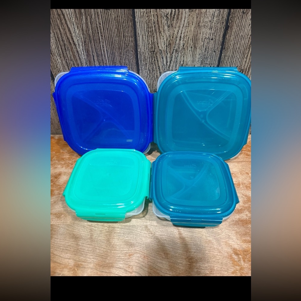 Lock and lock divider containers
